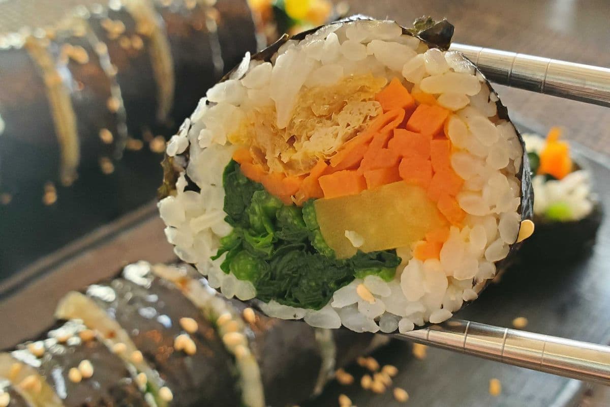 Vegan Kimbap
