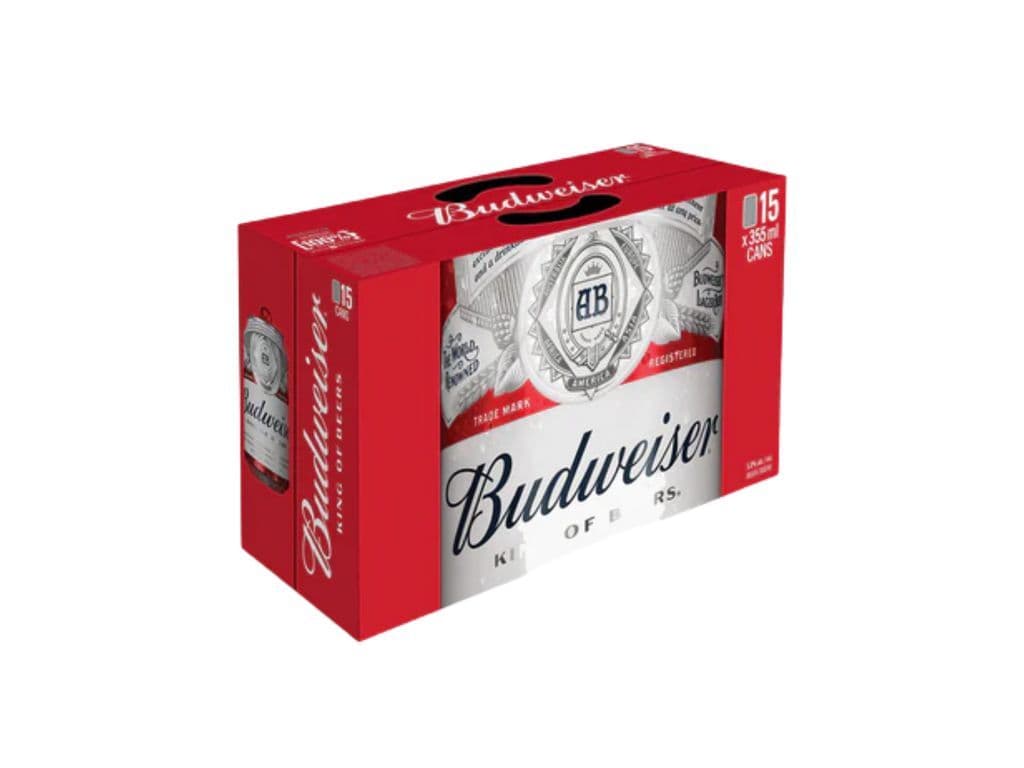 Budweiser (15x355ml)