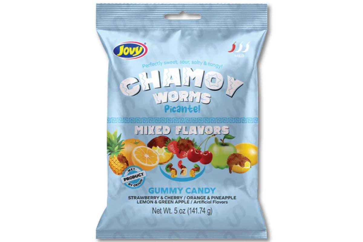 Jovy Mixed Flavors Strawberry & Cherry / Orange & Pineapple / Lemon & Green Apple Gummy Candy (141.74 g)