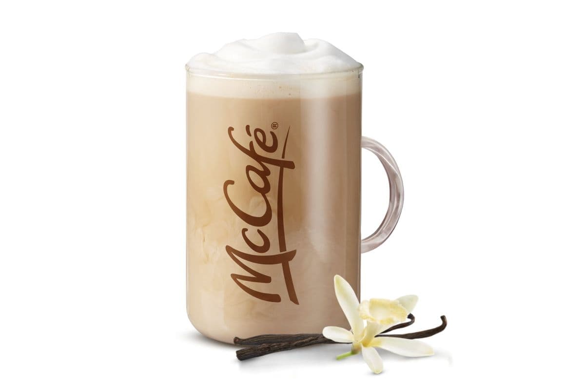 Latte à la vanille française (lait 2%) [180.0 Cal]