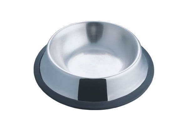 Nourish Stainless Steel Anti-Skid Bowl - Cat 8oz / 6"
