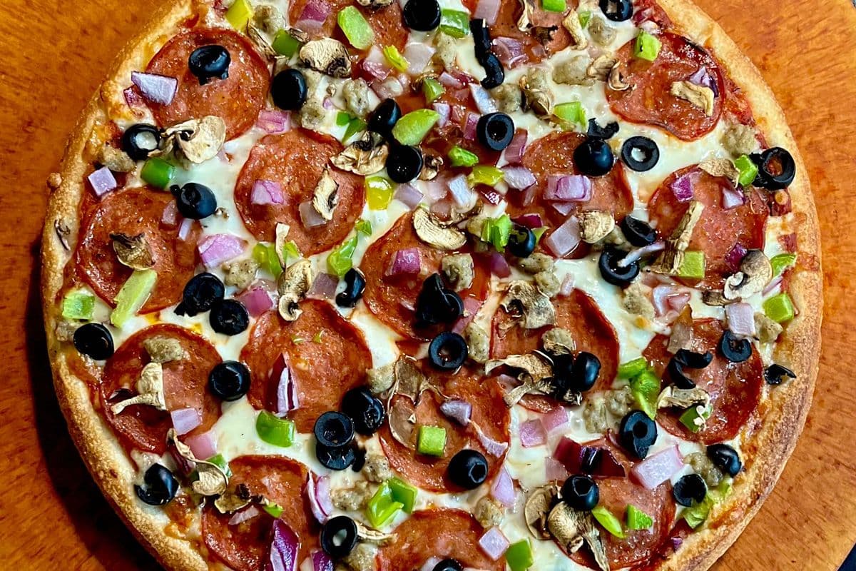 1. 12" Medium House Special Pizza