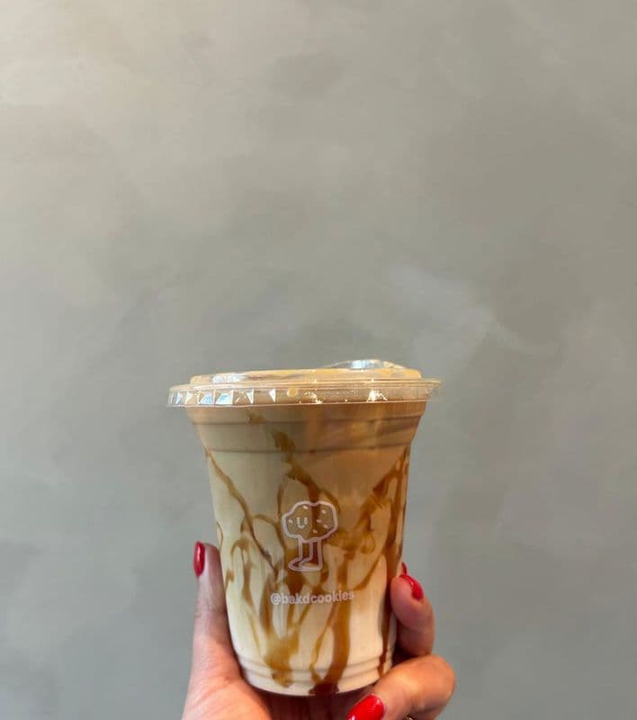 Iced Salted Caramel Latte