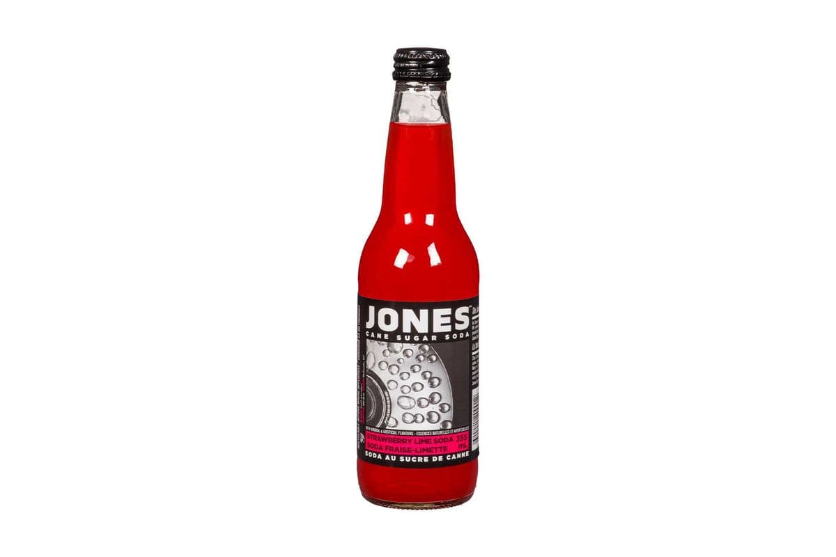 Jones Strawberry Lime Btl 355ml