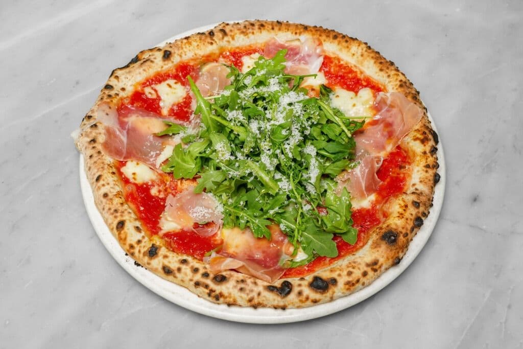 12" Prosciutto and Arugula