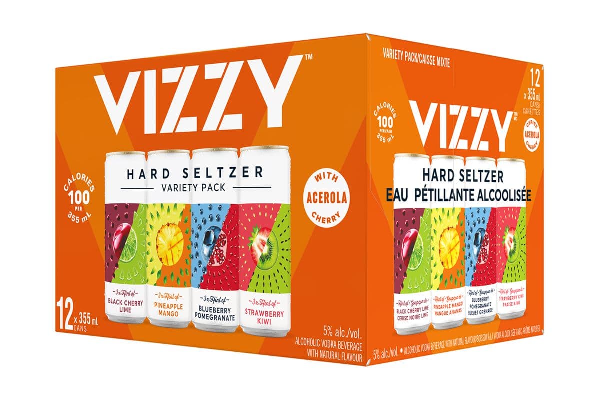 Vizzy Variety Pack (12 x 355 ml cans)