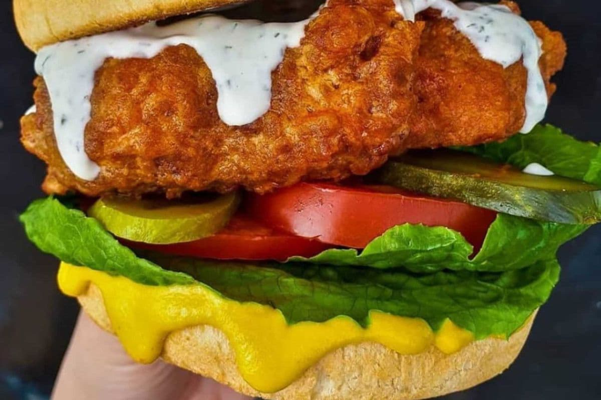 Crunchwich Buffalo Sandwich