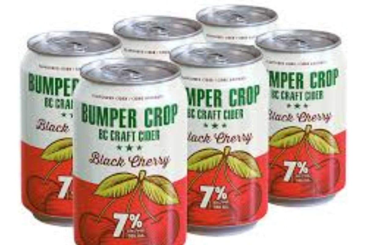 BUMPER CROP BLACK CHERRY CIDER 6*355ML (6 x 19.80)