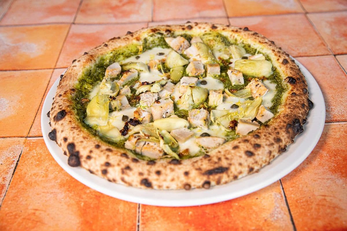 15" Limone Pollo Artichoke
