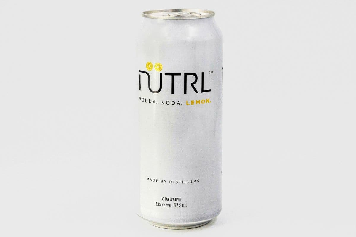 Nutrl Vodka Soda Lemon (1 x 473ml)
