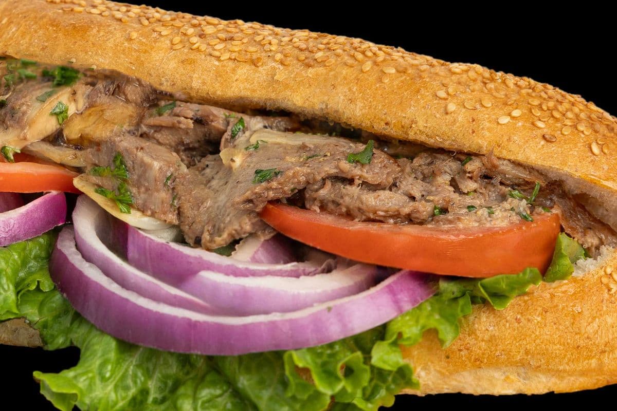 The Zaban ( veal Tongue Sandwich)
