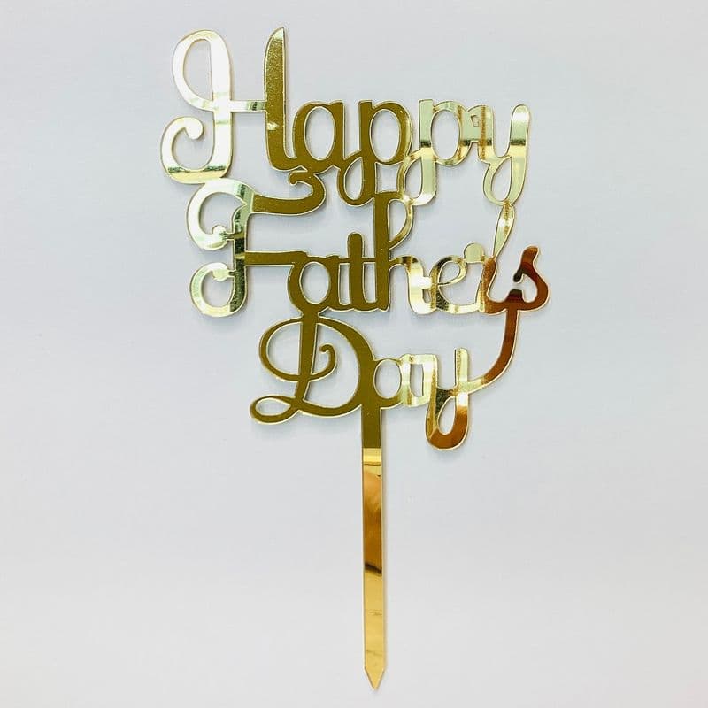 Happy Father's Day Cake Topper