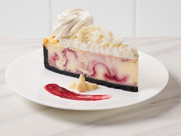 White Chocolate Raspberry Cheesecake Factory