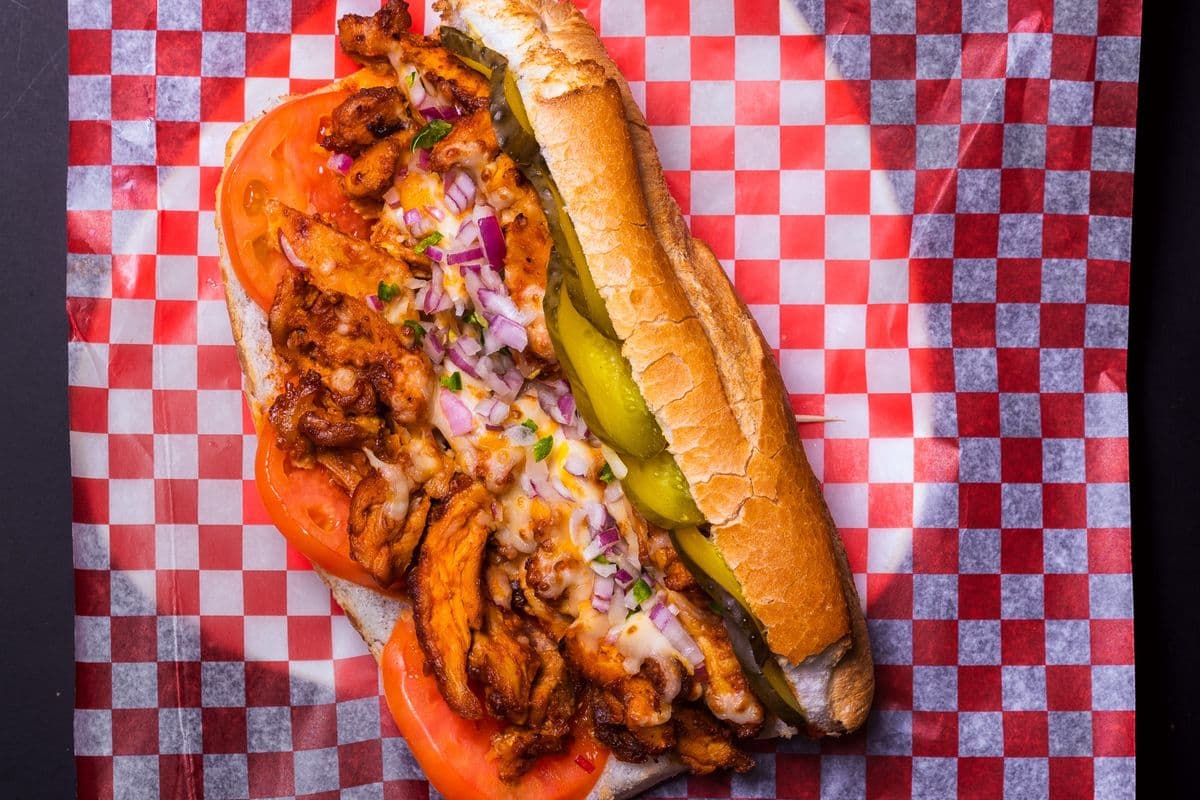 Buffalo Chicken Melt Sandwich