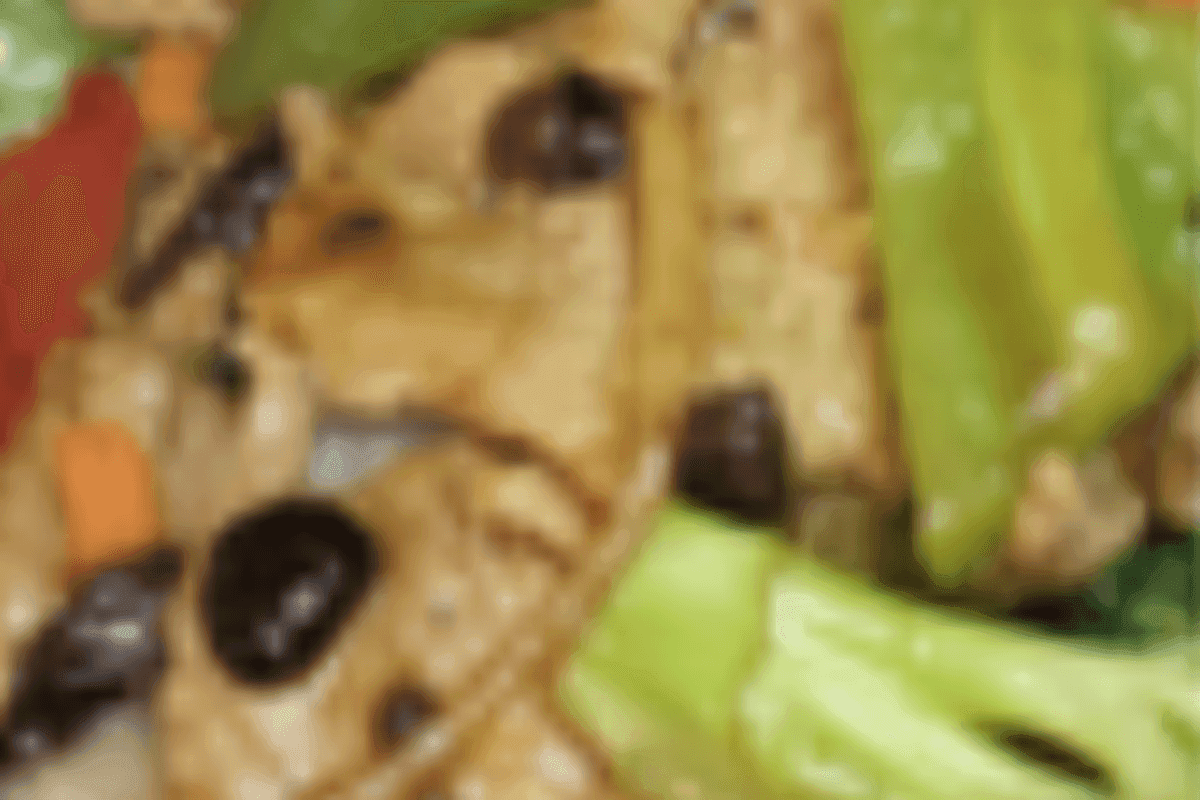 45. Black Bean Stir Fried