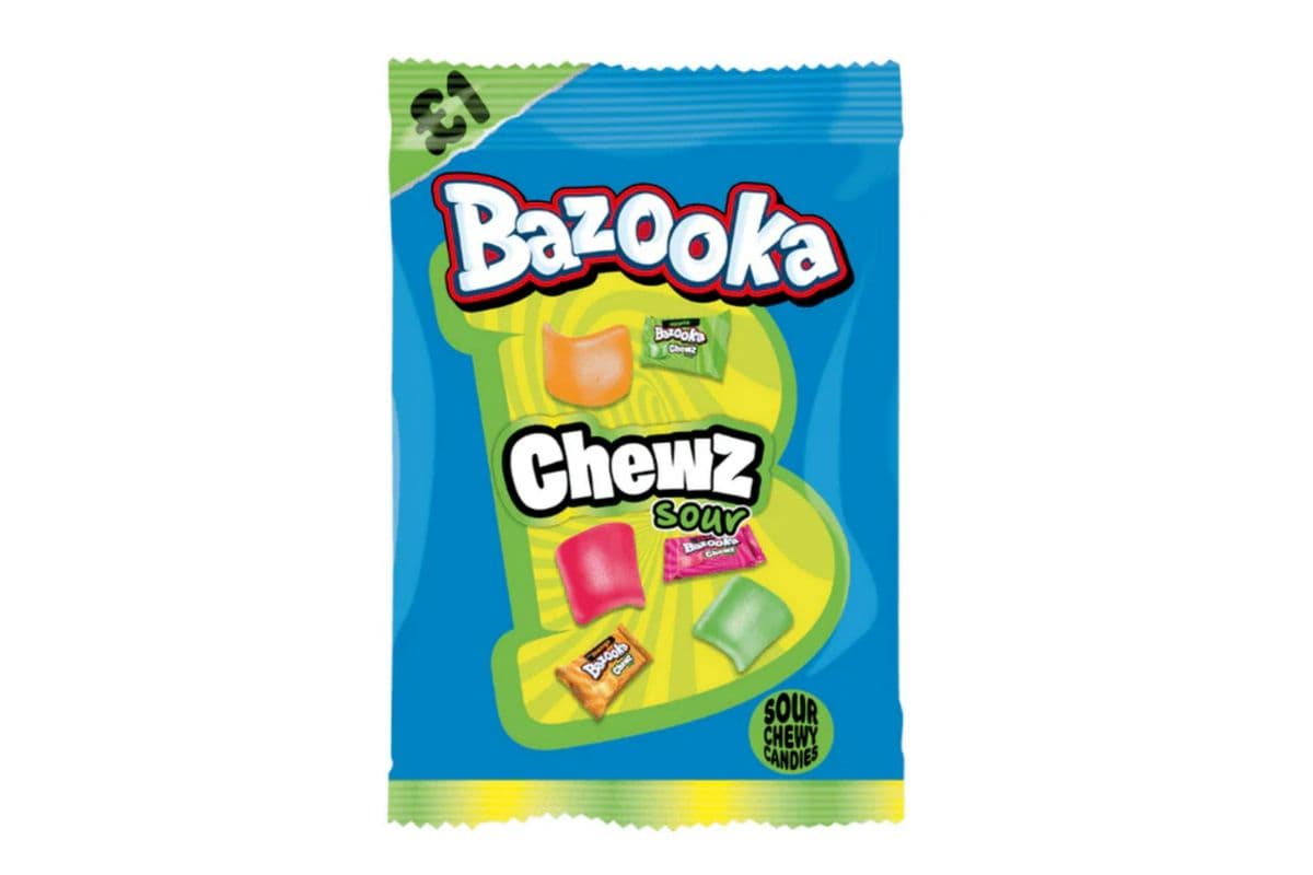 Bazooka Chews Sour