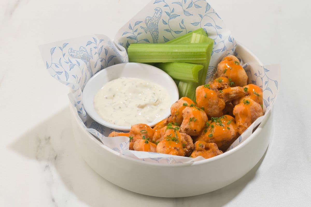 Vegan Buffalo Cauliflower