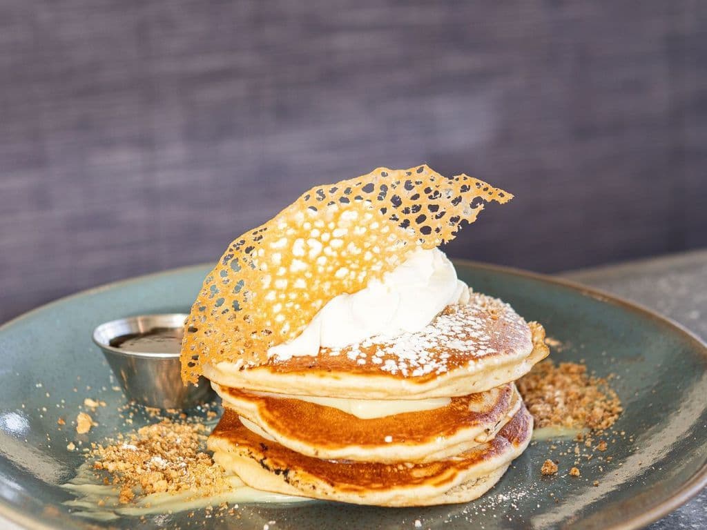 Key Lime Pie Pancakes