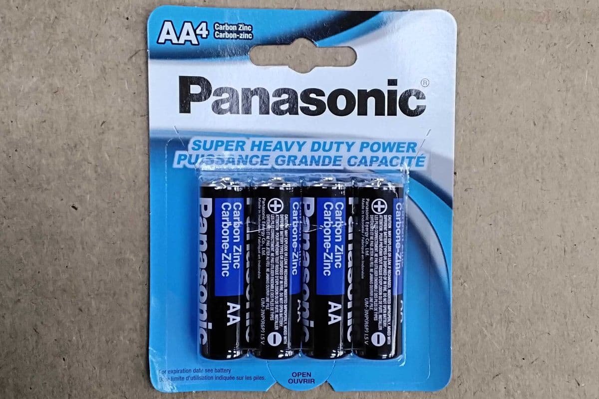 AA4 PANASONIC SUPPER HEAVY DUTY POWER