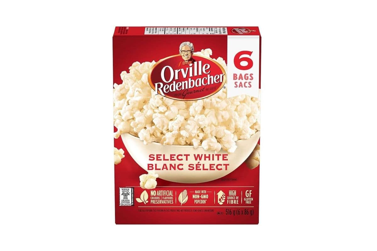Orville Redenbacher Select White Popcorn (516 g (6*86 g)