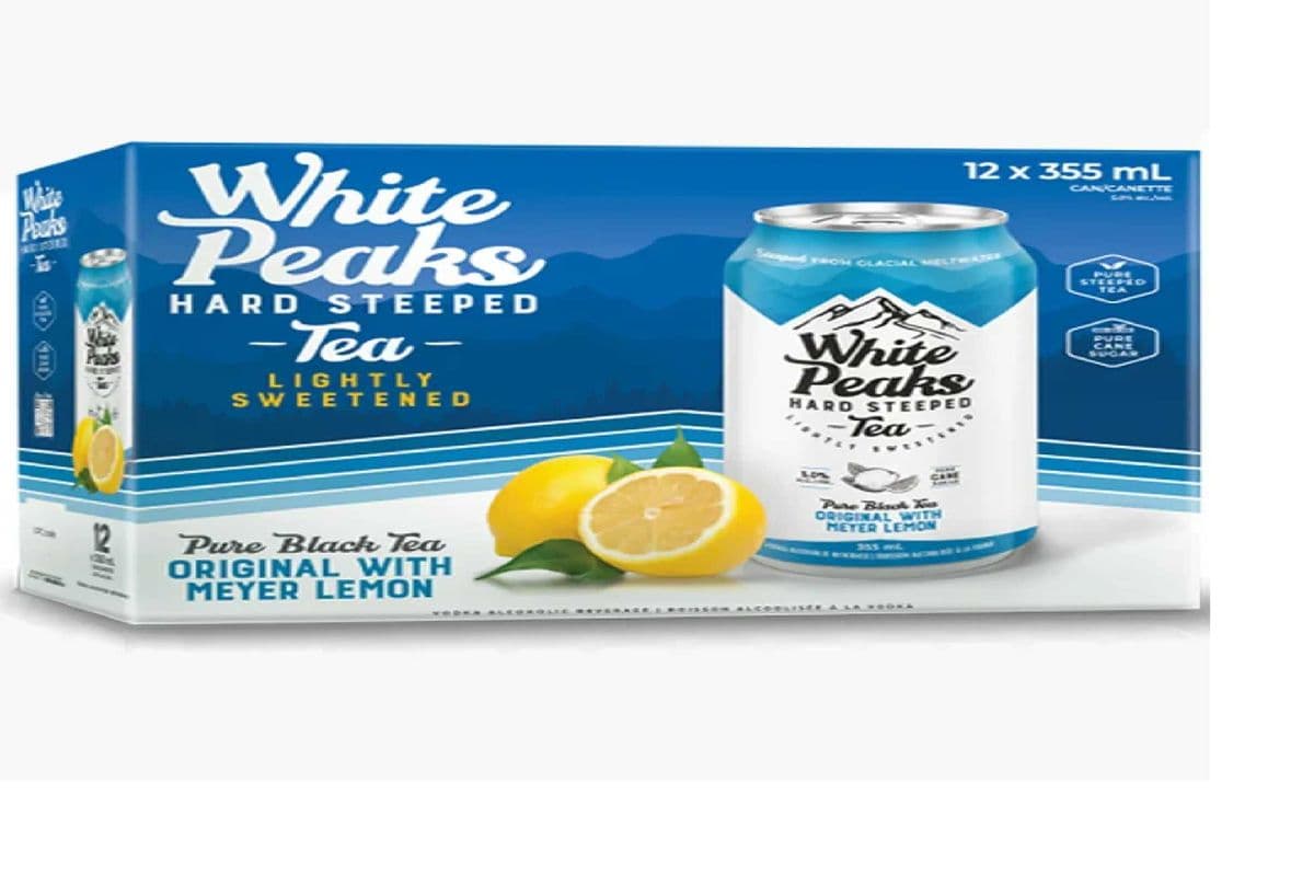 White Peaks Original Meyer Lemon 12 Pack (12 x 12x355ML)