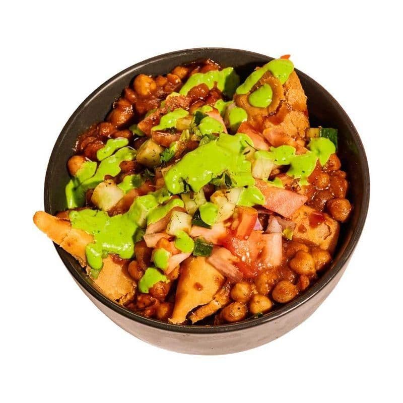 Channa Samosa Chaat