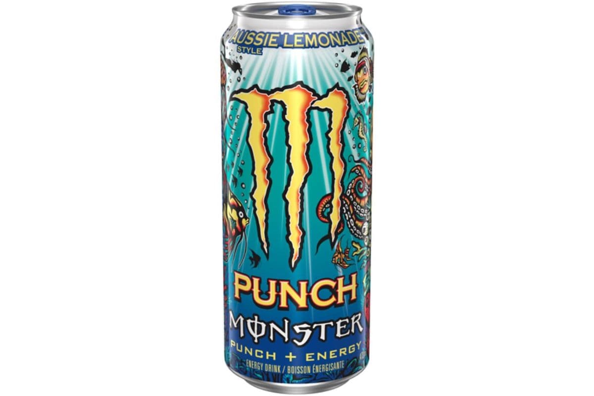 Monster Aussie Style Lemonade Punch + Energy Can (473 mL)