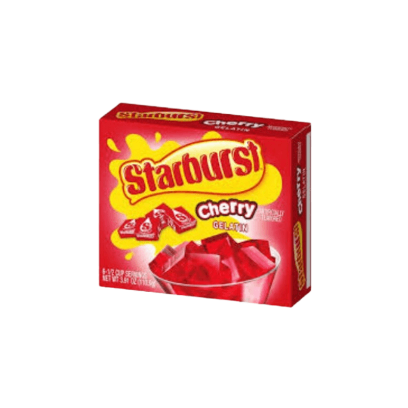 Cherry Starburst Gelatin - USA (3.93oz)