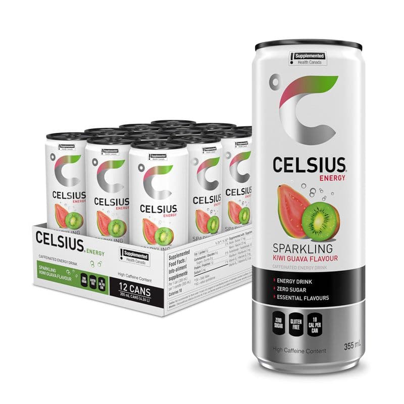 Celsius Énergiee Kiwi Guava 355ml/ Celsius Energy  Kiwi Guava 355ml