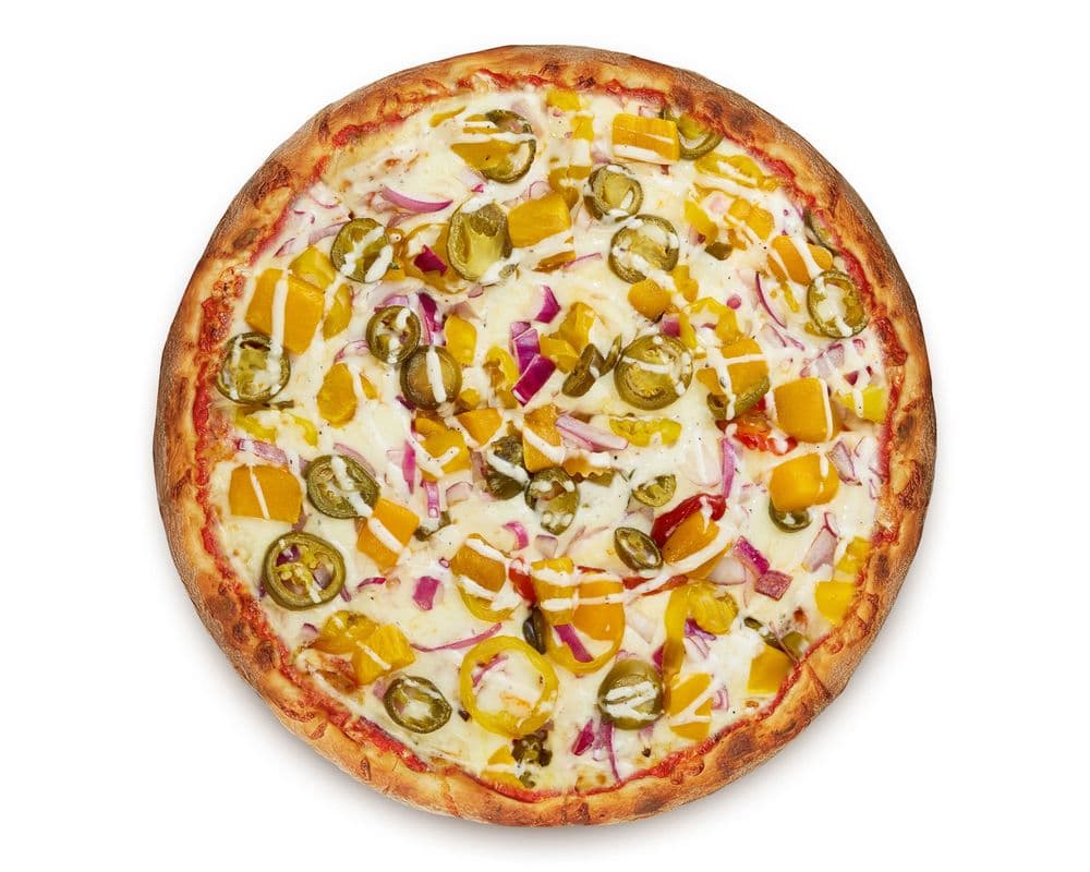 Chilli Mango Veggie Pizza