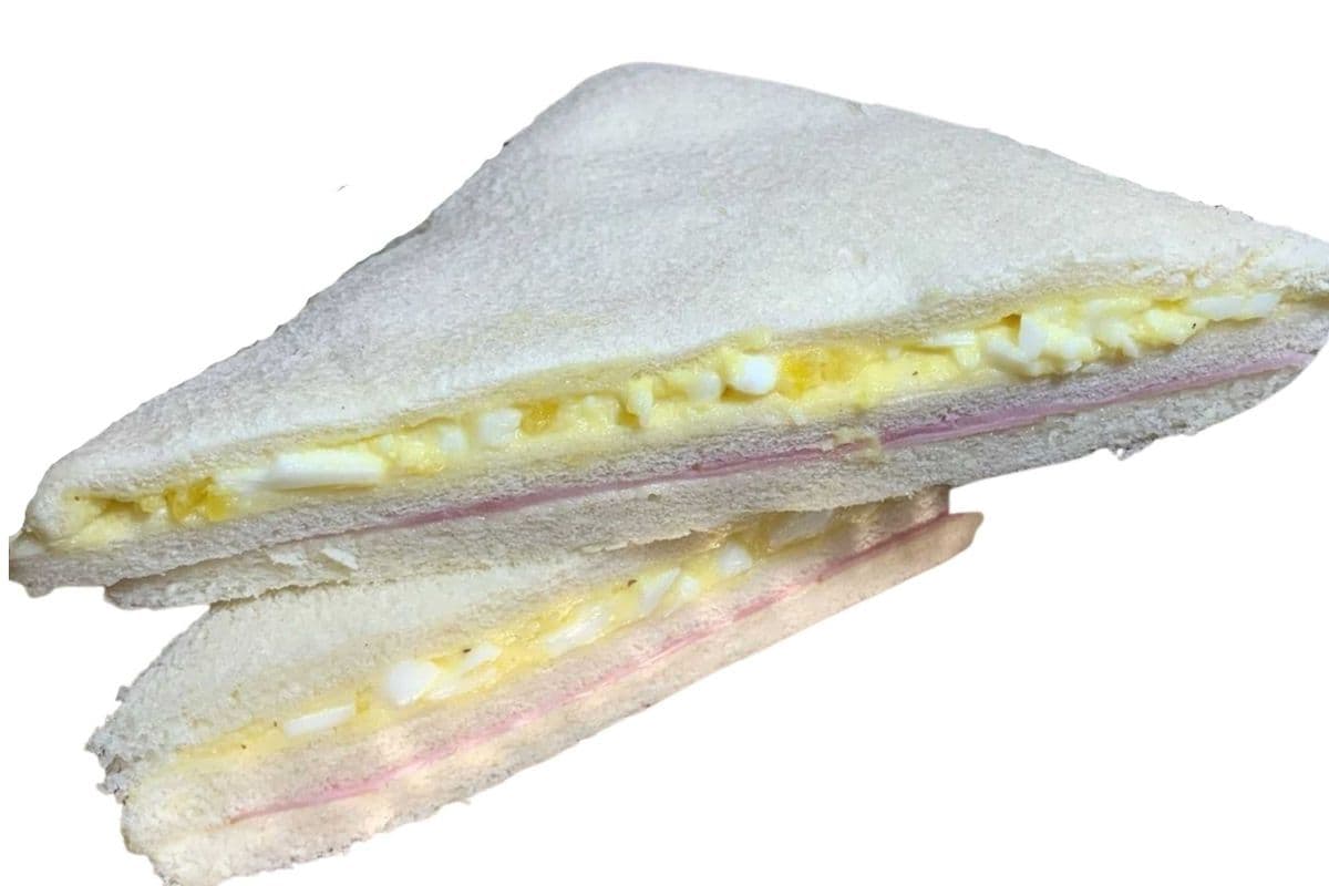Ham & Egg (4 Sandwiches) (Triangular)