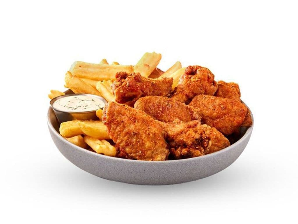 8 Pcs Dusted Wings