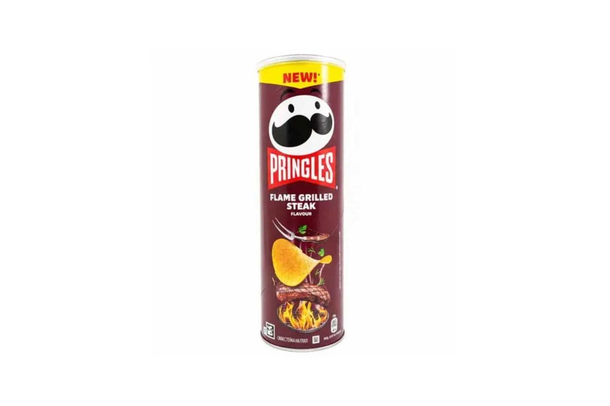 Pringles Flame Grilled Steak 165g( European)