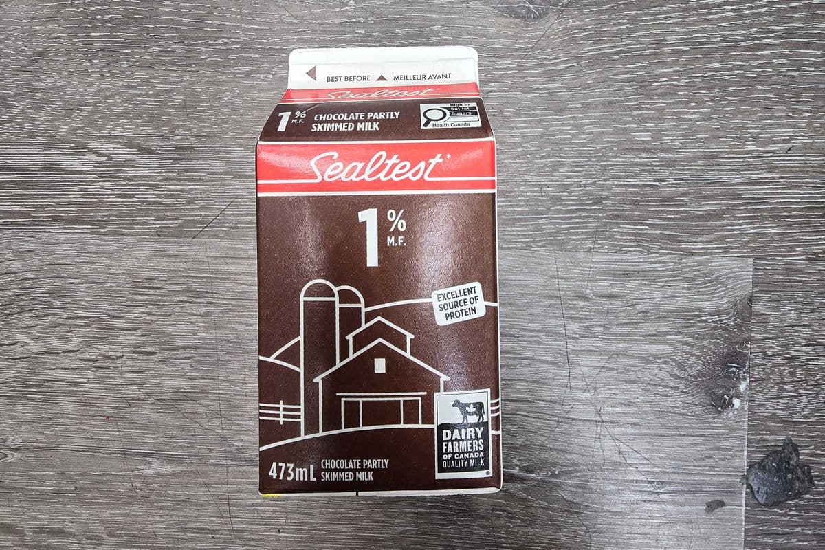 Sealtest 1% Mf Milk Partly Skimmed Milk, Chocolate (473 ml) (473ml)