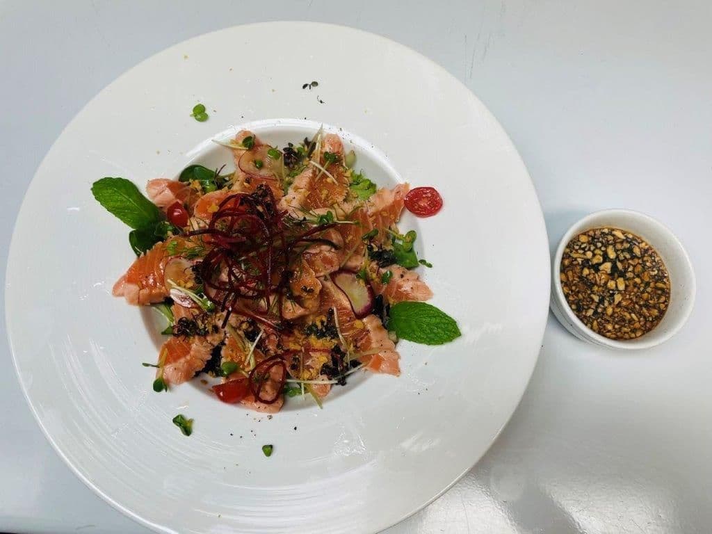 Salmon Tataki
