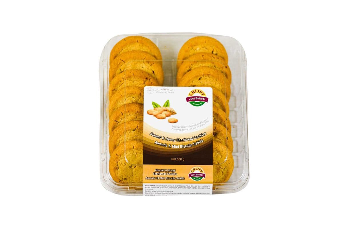 Crispy Almond Shortbread Cookies (350 g)