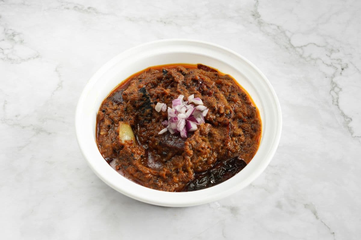 Baingan Bharta Veg Curry