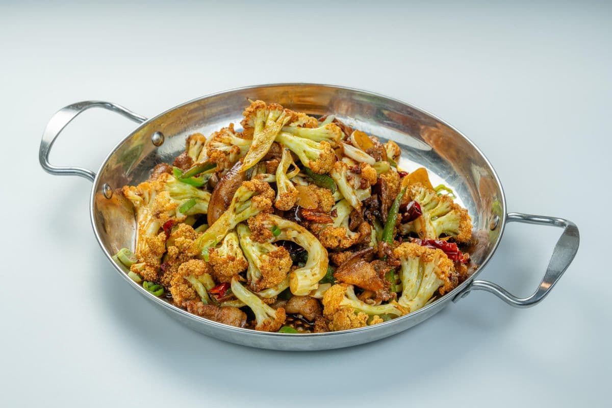 Griddle Cauliflower (菜)干锅花菜
