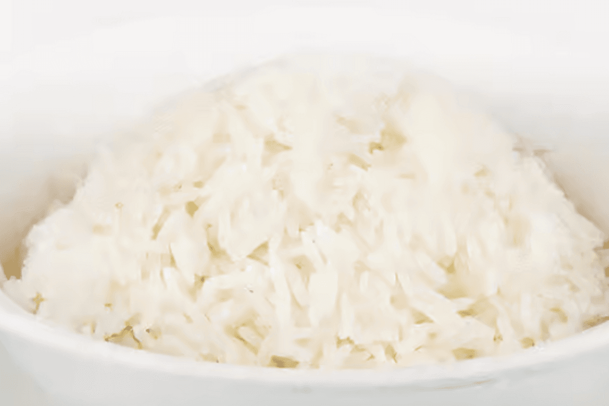 Riz blanc à la vapeur / Steamed White Rice