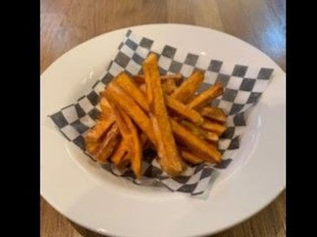 Crispy fried Sweet potato