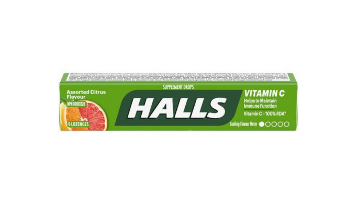 Halls - Vitamine C Agrumes /  Vitamin C Citrus