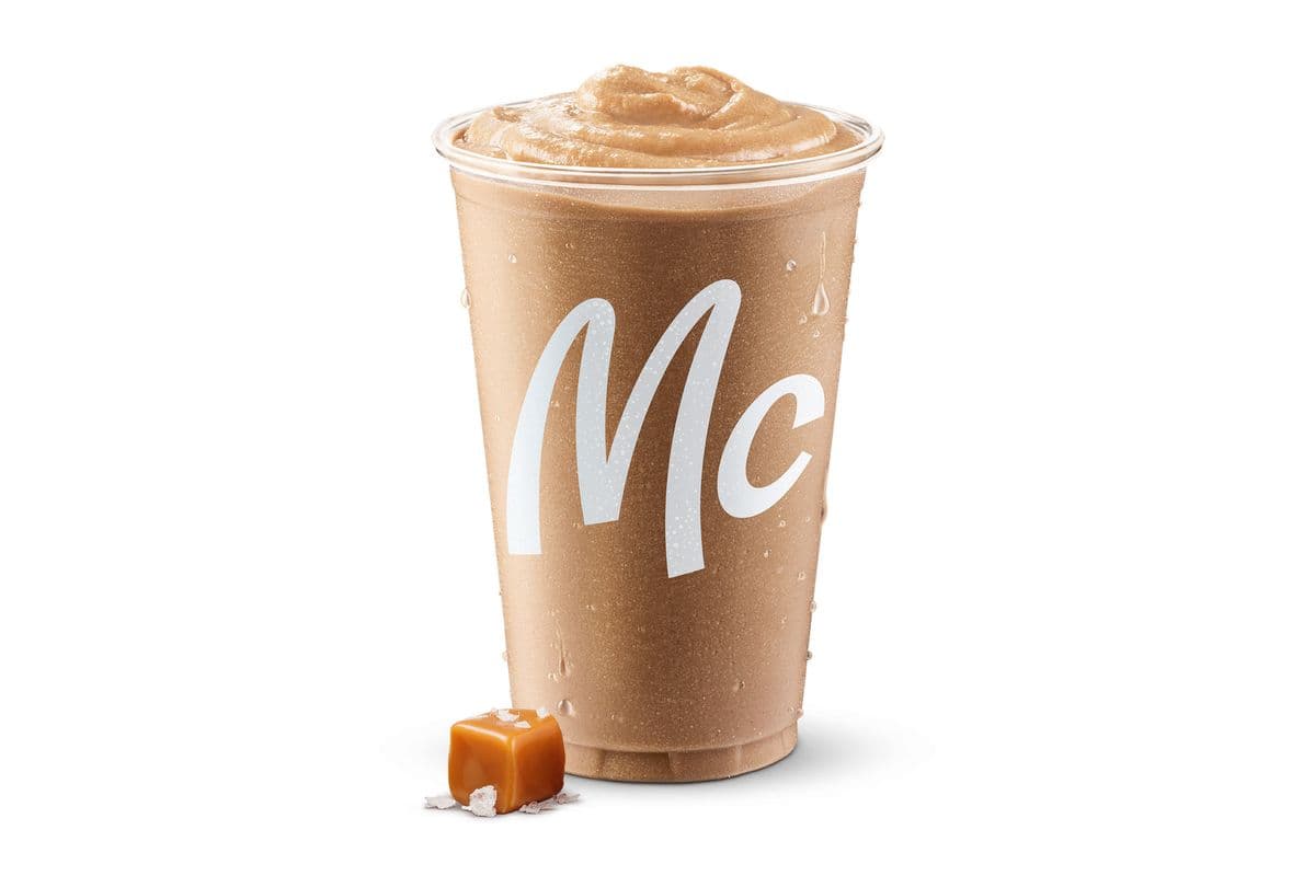 Café frappé au caramel salé [450.0 Cal]
