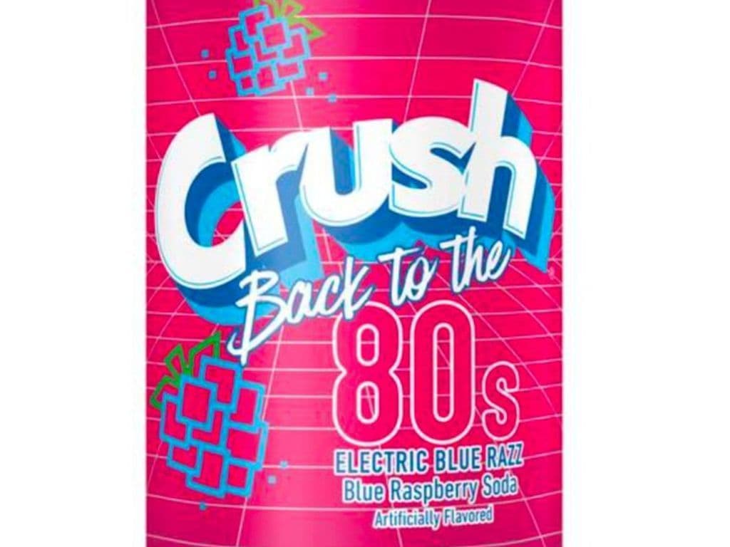 crush - back to the 80s - electric blue razz