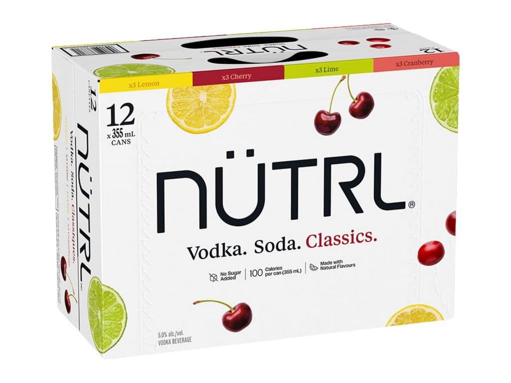 Nutrl Vodka Soda - Mixer Pack