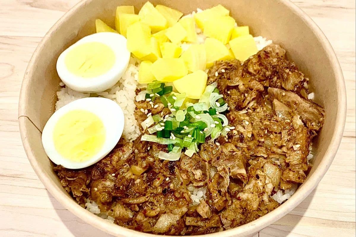 B8 Spicy Pork Rice Bowl