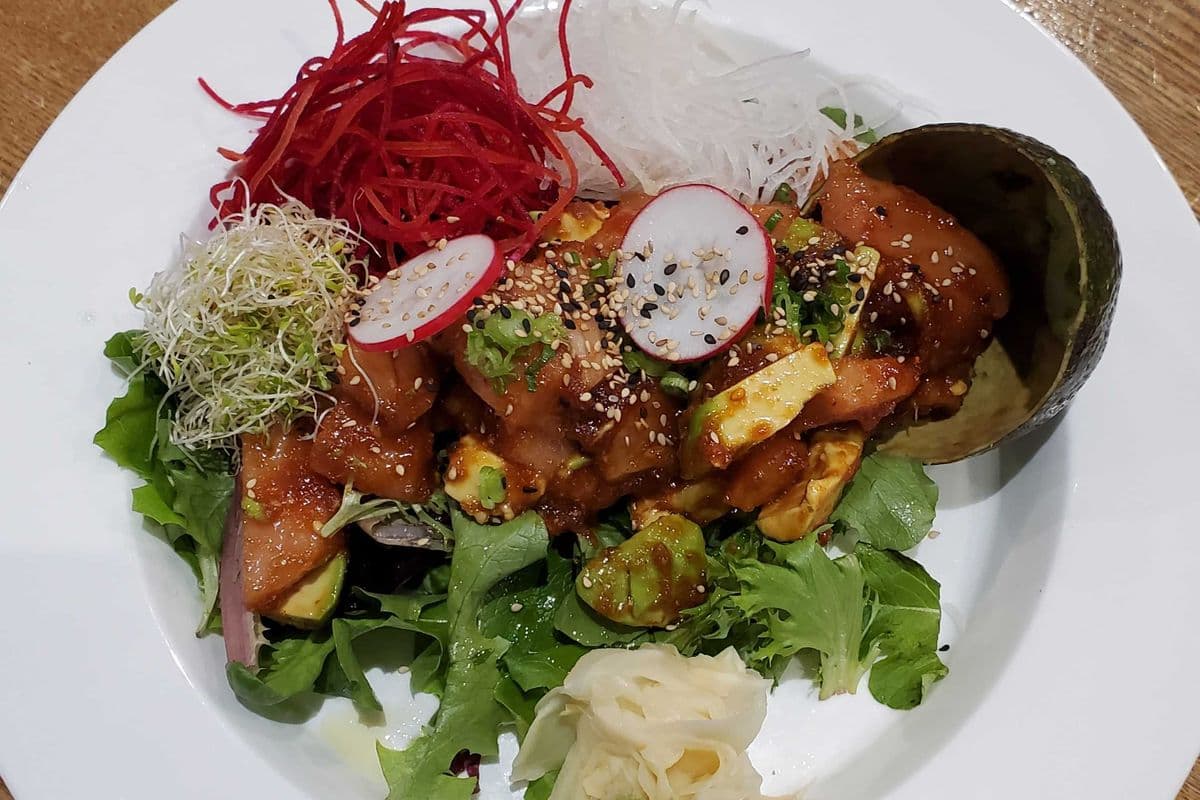 Tuna Avocado Sashimi