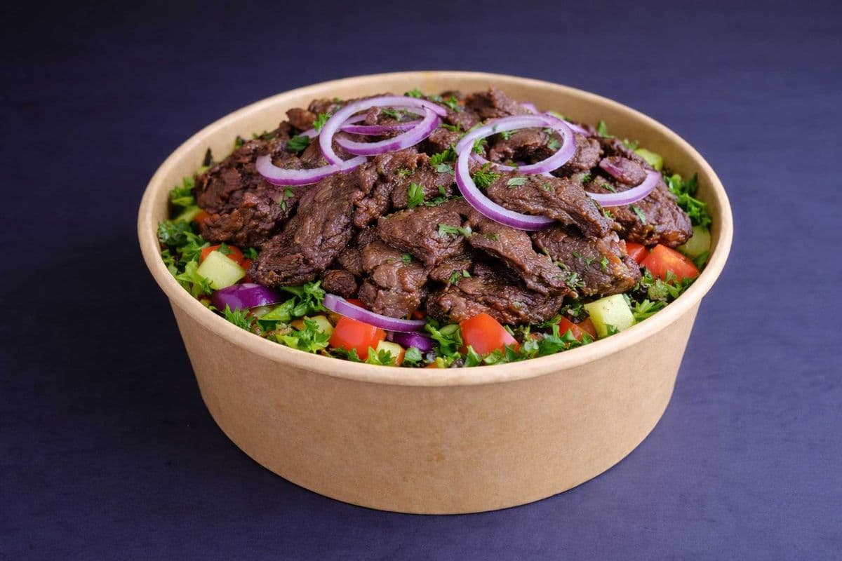 Beef Donair Salad