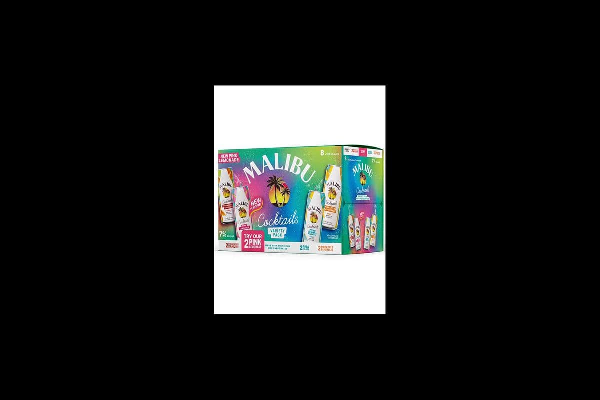 MALIBU COCKTAILS VARIETY PACK - 8CANS (8*355ML) (8 x 8*355ML)