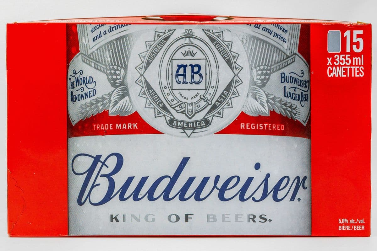Budweiser (15 Cans) (15 x 355 ml Cans)