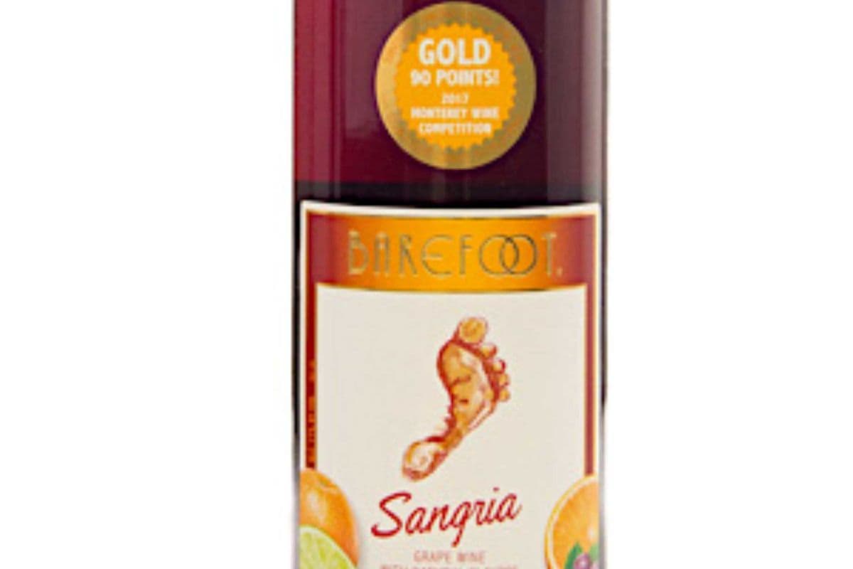 Barefoot Sangria, 750ml wine (10% ABV) (1 x 750 ml)